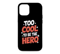 Custodia per iPhone 12/12 Pro Troppo bello per essere l'eroe sarcastico umorismo Trendsetter
