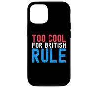 Custodia per iPhone 12/12 Pro Troppo cool per il dominio britannico divertente 4 luglio 4 luglio