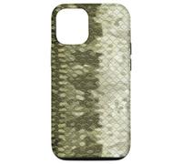 Custodia per iPhone 12/12 Pro Trotta larga Pesca Pesce Scale Pattern Art