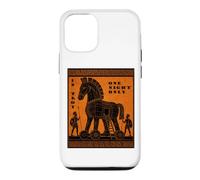 Custodia per iPhone 12/12 Pro Troy One Night Only Trojan Horse Greco Mitologia Arte