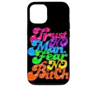 Custodia per iPhone 12/12 Pro Trust No Man Fear NoOne - Design audace