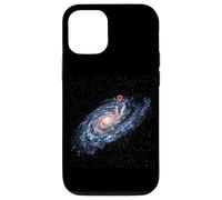 Custodia per iPhone 12/12 Pro Tu sei qui Galaxy Map Universo Pin Via Lattea Posizione