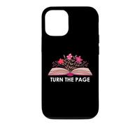 Custodia per iPhone 12/12 Pro Turn the Page Book Theme Bookish Items Books Lovers Reading