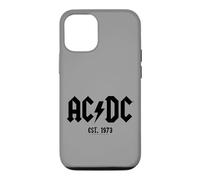 Custodia per iPhone 12/12 Pro Ufficiale AC/DC Band Logo Est 1973
