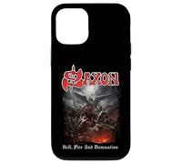 Custodia per iPhone 12/12 Pro Ufficiale Saxon Hell Fire Heavy Metal band