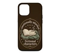 Custodia per iPhone 12/12 Pro Umorismo della lettura degli amanti dei libri per fan della narrativa e sognatori