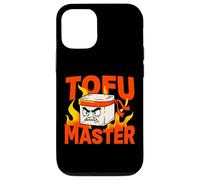 Custodia per iPhone 12/12 Pro Umorismo vegano sul karate di Tofu Master Angry Ninja