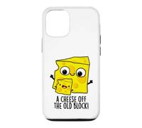 Custodia per iPhone 12/12 Pro Un formaggio fuori dal vecchio blocco divertente padre figlio gioco di parole