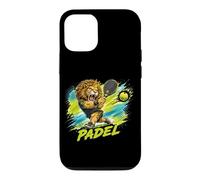 Custodia per iPhone 12/12 Pro Un Giocatore Di Padel Alla Moda - Un Leone Che Gioca A Padel
