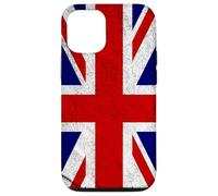 Custodia per iPhone 12/12 Pro United Kingdom Flag Colours UK Gift for British People