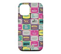 Custodia per iPhone 12/12 Pro Universal Monsters Retro Horror Titles All Over Print