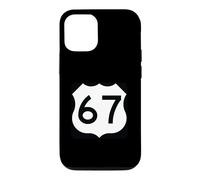 Custodia per iPhone 12/12 Pro US Route 67 segno