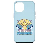 Custodia per iPhone 12/12 Pro V È Per I Videogiochi San Valentines Gamer Ragazzo Uomini