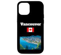 Custodia per iPhone 12/12 Pro Vancouver viaggio souvenir Canada amante della città bandiera canadese