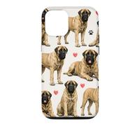 Custodia per iPhone 12/12 Pro Vecchio Mastino Inglese Modello
