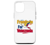 Custodia per iPhone 12/12 Pro Venezuela Libre Bandiera Venezuelana Libertà Forte Orgoglio Orgoglio