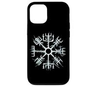 Custodia per iPhone 12/12 Pro Vichingo Vegvisir Walhalla rune bussola nordica