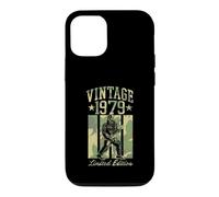 Custodia per iPhone 12/12 Pro Vintage 1979 Bigfoot Sasquatch Theme Chitarra Edizione Limitata