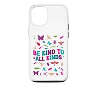 Custodia per iPhone 12/12 Pro Vintage Be Kind To All Kinds Bugs Insect Lover Kindness