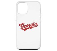 Custodia per iPhone 12/12 Pro Vintage Georgia Script Classic Embroidered Style