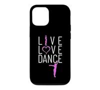 Custodia per iPhone 12/12 Pro Vivi ama balla devi ballare la vita mia passione è la danza.