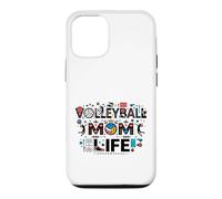 Custodia per iPhone 12/12 Pro Volleyball Mom Life Volleyball Mama Team Mom Gift