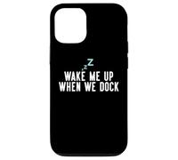 Custodia per iPhone 12/12 Pro Wake Me Up When We Dock Cruise Traveller Souvenir