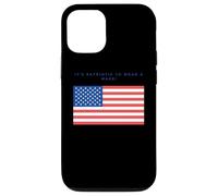 Custodia per iPhone 12/12 Pro Wearing a Mask is Patriotic