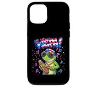 Custodia per iPhone 12/12 Pro Wepa Coqui Frog Puerto Rico Flag Güiro Music