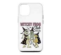 Custodia per iPhone 12/12 Pro Witchy Frog Club Midnight Only On Halloween Frog Coven
