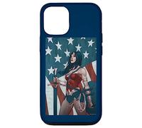 Custodia per iPhone 12/12 Pro Wonder Woman American Flag