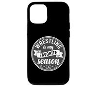 Custodia per iPhone 12/12 Pro Wrestler Wrestle Wrestling is My Favorite Season