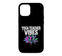 Custodia per iPhone 12/12 Pro Yoga Teacher Vibes Dripping Lotus Flower Aesthetic