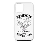 Custodia per iPhone 12/12 Pro You Are Always On An Adventure Consapevolezza della demenza Viola