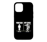 Custodia per iPhone 12/12 Pro Your Dad My Dad Lineman Electrician Electrical Lineworker