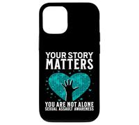 Custodia per iPhone 12/12 Pro Your Story Matters Support Sexual Assault Awareness Gifts