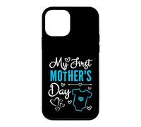 Custodia per iPhone 12 mini 1st Mothers Day As A Mom Baby Romper My First Mothers Day