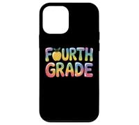 Custodia per iPhone 12 mini 4th Fourth Grade First Day Of School Teacher