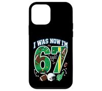 Custodia per iPhone 12 mini 7 ° compleanno ero 6 Ora sono 7 Six Seven 67 AmericanFootball