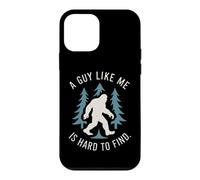 Custodia per iPhone 12 mini A Guy Like Me Is Hard To Find Bigfoot Sasquatch Retro Design