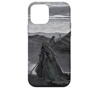 Custodia per iPhone 12 mini Abramo, Dio e due angeli di Gustave Dore (1852)