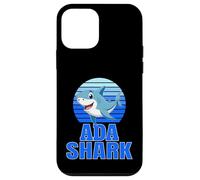 Custodia per iPhone 12 mini Ada Shark Family Reunion Squad Nome Cognome