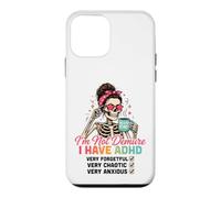 Custodia per iPhone 12 mini ADHD Disordinato Chun Scheletro Caffè Smemorato Caotico
