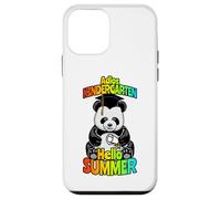 Custodia per iPhone 12 mini Adios Kindergarten Hello Summer Funny Happy Panda Bear