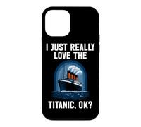 Custodia per iPhone 12 mini Adoro davvero la nave Titanic RMS Titanic Icebearg