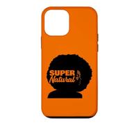 Custodia per iPhone 12 mini Afro Super Naturale Donna Nera