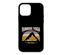 Custodia per iPhone 12 mini Alba Yoga Best Class Retro Mattina Allenamento