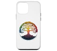 Custodia per iPhone 12 mini Albero di Bodh Gaya (Buddha Illuminismo Albero) - Arcobaleno