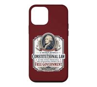 Custodia per iPhone 12 mini Alexander Hamilton US Costituzione Libera Governo Citazione
