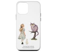 Custodia per iPhone 12 mini Alice Adventures Wonderland Vintage Libro Citazione Lewis Carrol